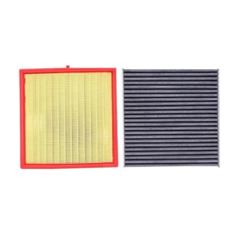 Innenraumfilter Luftfilter + Innenraumfilter, 2 Stück, passend für Geely Coolray SX11 1.5T 1.5AMT 18 2019 2020, mehrere Filter, Autofilter Luftfilter Auto(2 Pcs Filter Set) von KWEZ