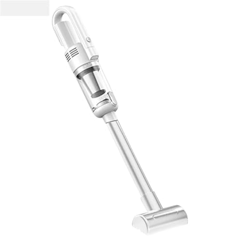 KWEZ Kabellos Handsauger Mini Staubsauger Multifunktionaler Handstaubsauger Leistungsstarker HEPA-Filter-Akku-Staubsauger für den Bodenhaushalt(White) von KWEZ