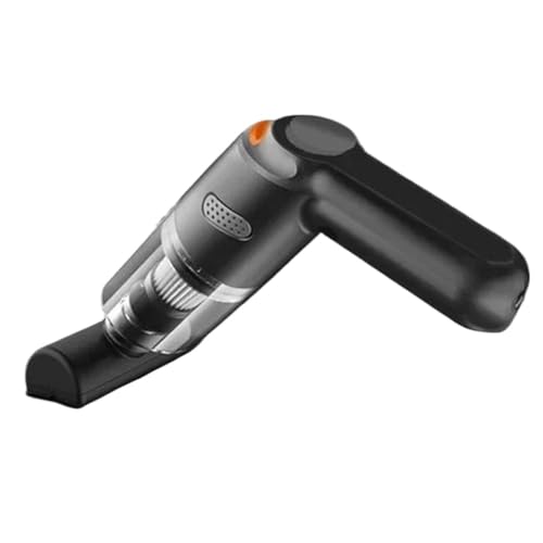 KWEZ Kabellos Handsauger Mini Staubsauger Wireless Handheld Große Saug Auto Staubsauger Haushalt Mini Pet Haar Staubsauger Pet Haar Absorber(Preto B) von KWEZ