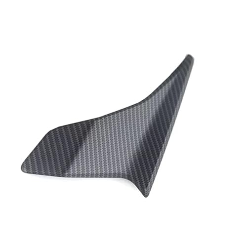 KWEZ Motorrad Zubehör Passend Für CFMOTO CF250SR 250SR MY22 Motorradteile Seitlicher Abtrieb Nackte Spoiler Feste Verkleidungsflügel Deflektoren Stoßstange(Left-Carbon Fiber) von KWEZ
