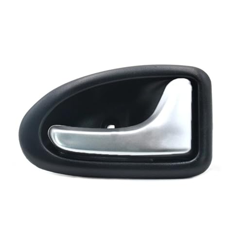 KWEZ Türgriffabdeckung,Türgriff Auto-Innentürgriff für Renault Megane I 1995-2002 Clio II 1998-2008 Scenic I 1999-2005 Trafic II 2001-2014(Right Silver) von KWEZ
