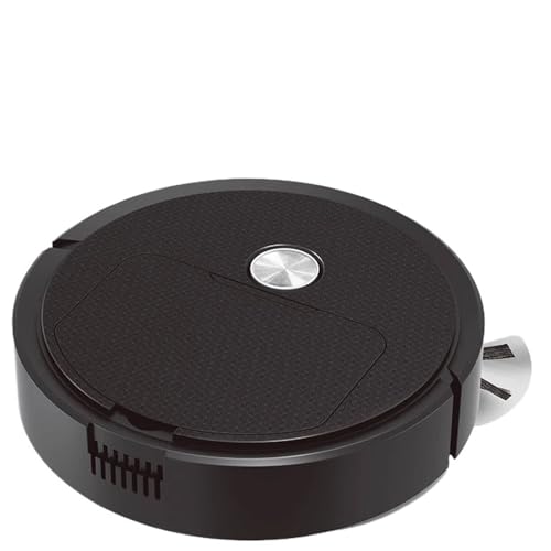 Kabellos Handsauger Mini Staubsauger 3-in-1-Smart-Kehrroboter Home Mini-Kehrmaschine für Kehren und Staubsaugen kabelloser Staubsauger(ZB230A Black) von KWEZ