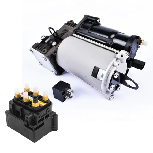 Luftfeder,Luftfederung AP02 Luftfederung Kompressor Pumpe + Ventil Block Für W164 X164 Mercedes M/GL-Klasse W164 ML 300 320 ML320 ML350 GL320 GL350 von KWEZ