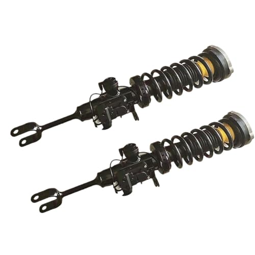 Luftfeder,Luftfederung Paar Vordere Stoßdämpfer Federbeine W/EDC Assys Für BMW 5 Series 01 F02 F07 F10 550i 750Li 760i 2009-2016 37116796855 von KWEZ
