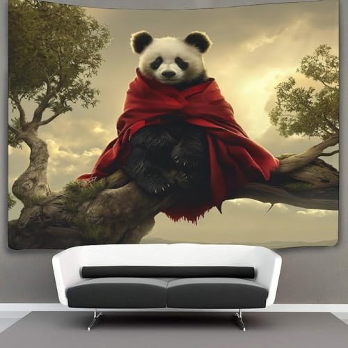 KWFYBEHZ Roter Kappanda Tapisserie-Wandbehang, Baum Top Wandteppich Für Schlafzimmerdekoration,Geburtstagsfeier Oder Gartenkulisse 130cmx150cm KWFYBEHZ Roter Kappanda Tapisserie-Wandbehang, Baum Top Wandteppich Für Schlafzimmerdekoration,Geburtstagsfeier Oder Gartenkulisse 130cmx150cm von KWFYBEHZ
