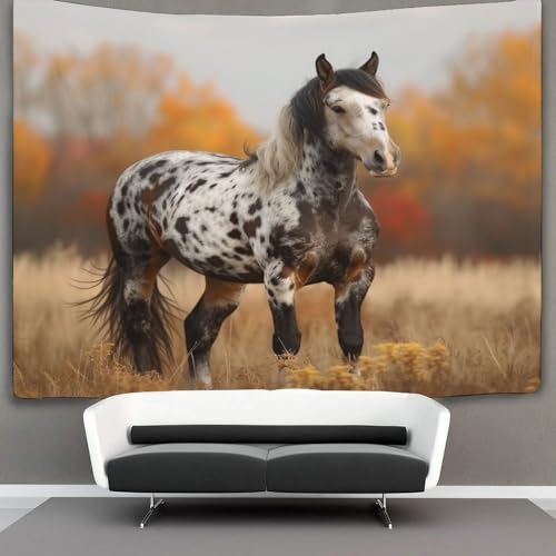KWFYBEHZ Tiere Tapisserie Wandbehang Pferd Tapisserie Wandteppiche Für Schlafzimmer Wohnzimmer Wohnheim Dekor 130cmx150cm KWFYBEHZ Tiere Tapisserie Wandbehang Pferd Tapisserie Wandteppiche Für Schlafzimmer Wohnzimmer Wohnheim Dekor 130cmx150cm von KWFYBEHZ