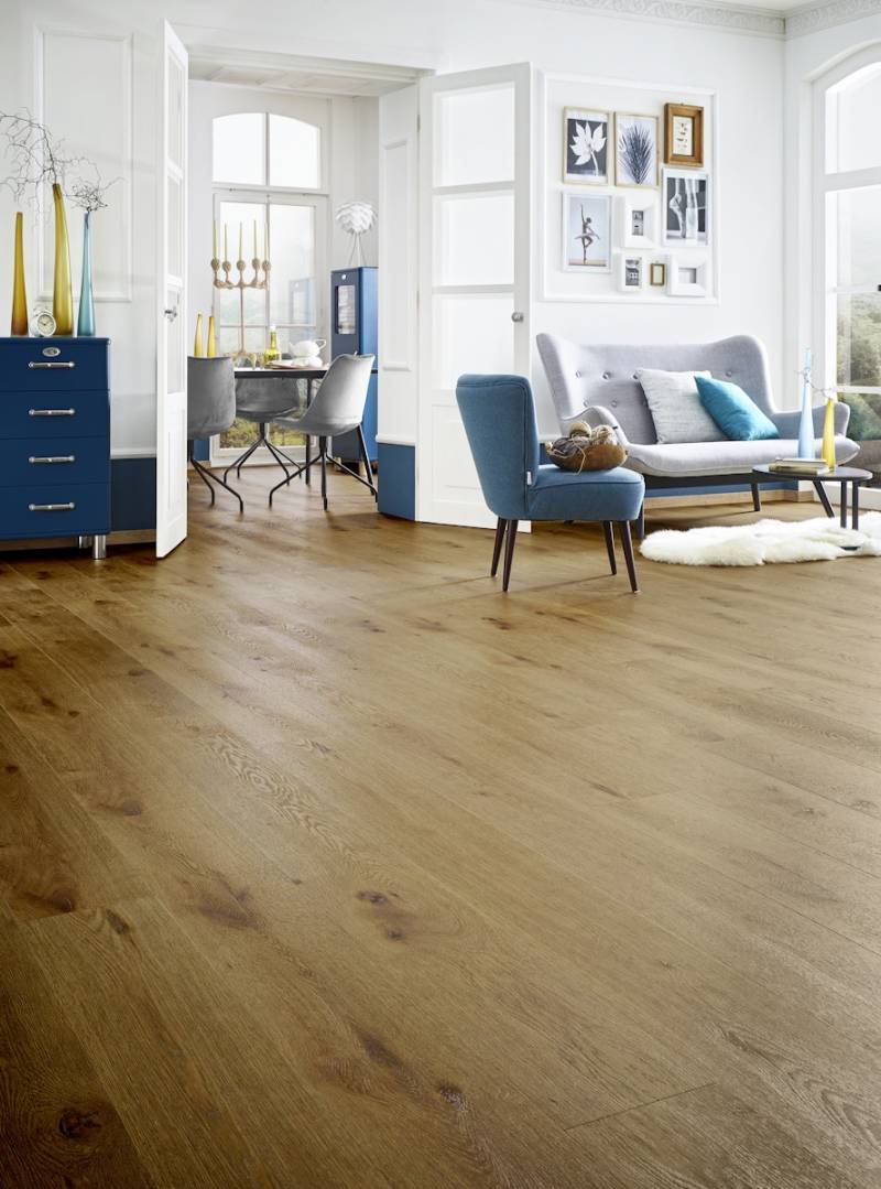 KWG Antigua infinity extend Natureiche caramel Designvinyl Fertigfußboden mit Microfase 180x22 cm von KWG