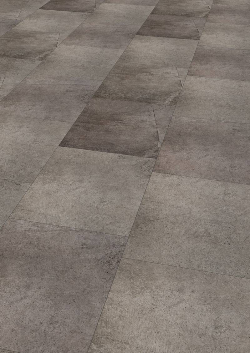 KWG Antigua stone Dolomit ash gefast Designvinyl Fertigfußboden 61,2x44 cm von KWG