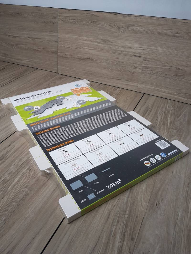 KWG Green Silent Unterlage easyTECH Schnell-Verlege-System von KWG