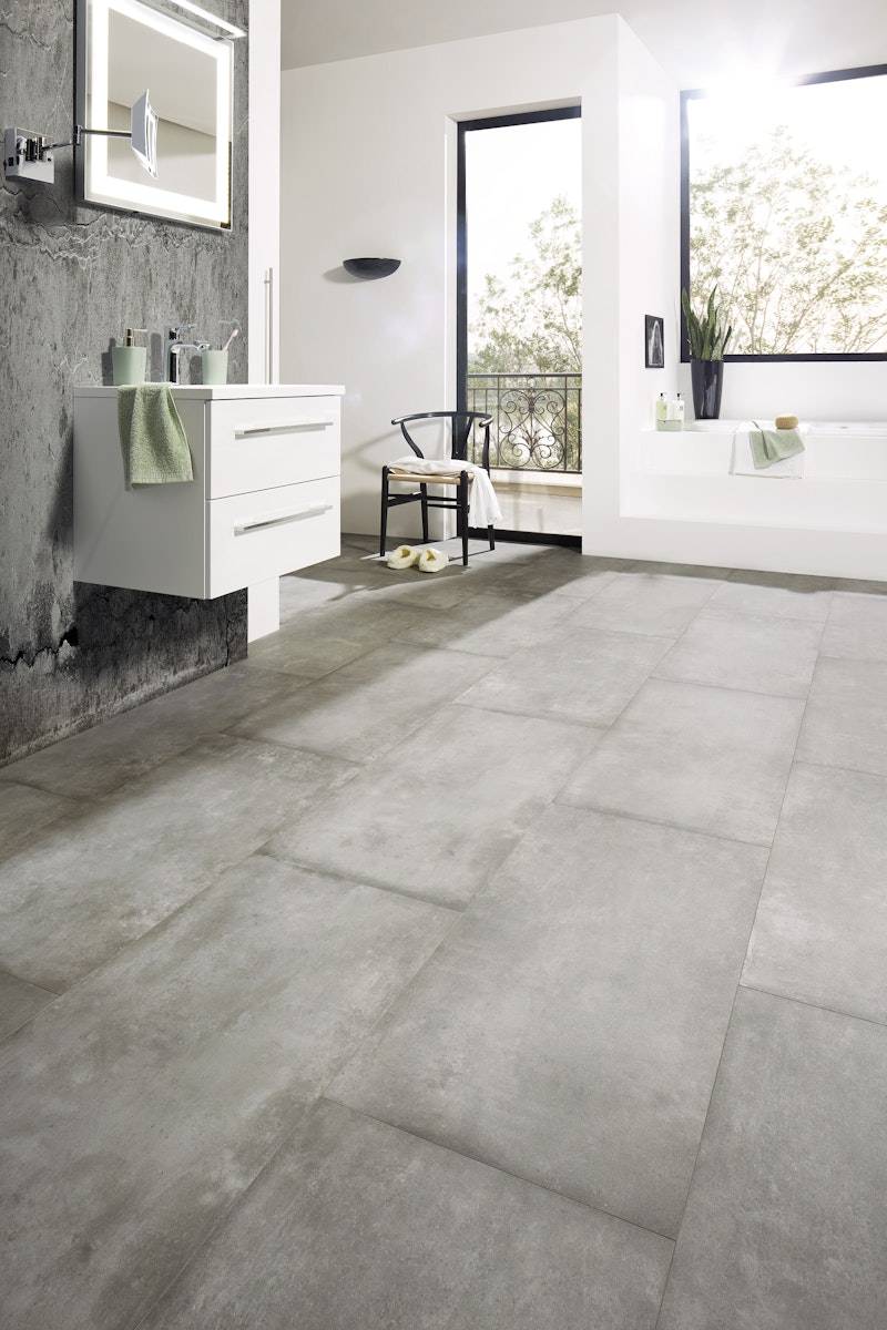 KWG Java ARTbeton grigio Mineraldesign-Boden mit Fase 92x46 cm KWG Java ARTbeton grigio Mineraldesign-Boden mit Fase 92x46 cm von KWG