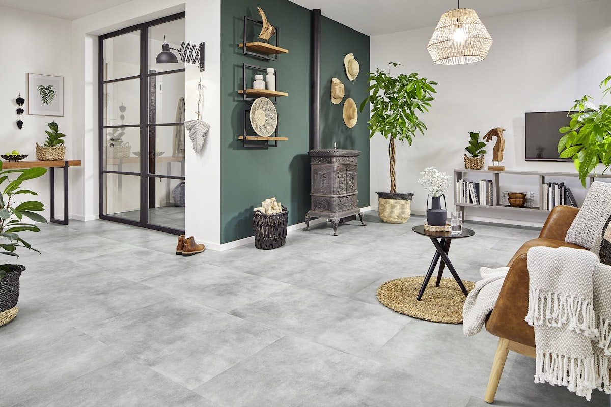 KWG Madeira Suna cement Natur-Designboden Kurzdiele 91,5x62 cm von KWG