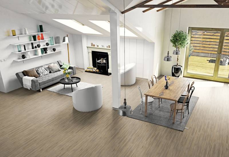 KWG Trend Life Felseneiche Designboden Solidtec 122x18,1 cm von KWG