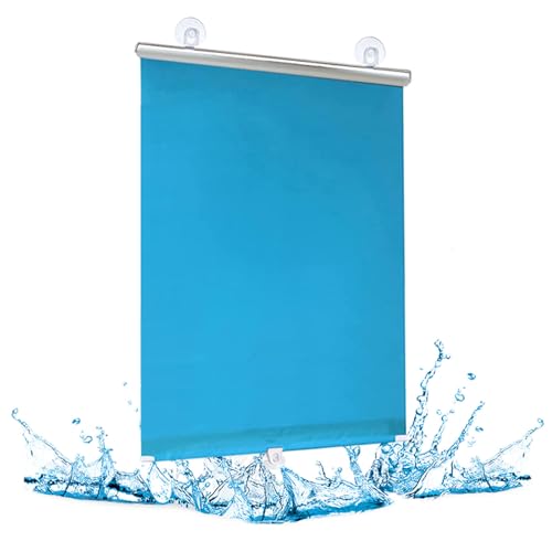 KWIBYBGS Verdunkelungsvorhang Mit Saugnäpfen, Temporäre Fensterabdeckung, Einziehbare Rollos Mit Saugnäpfen, Sichtschutz/Blue/45 * 125Cm/17.7 * 49.2In KWIBYBGS Verdunkelungsvorhang Mit Saugnäpfen, Temporäre Fensterabdeckung, Einziehbare Rollos Mit Saugnäpfen, Sichtschutz/Blue/45 * 125Cm/17.7 * 49.2In von KWIBYBGS