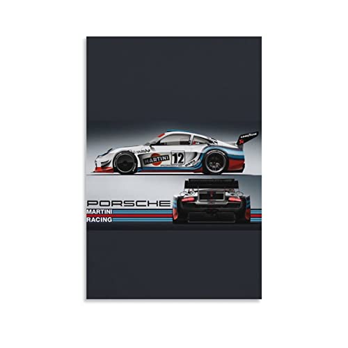 KWID Supercar Poster für Porsche 935 Sportauto-Poster, dekoratives Gemälde, Leinwand, Wandposter und Kunstbild, modernes Familien-Schlafzimmer, Dekoration, Poster, 30 x 45 cm von KWID