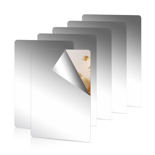 KWJEIULSOQ Spiegelfolie Selbstklebend Mirror Klebespiegel Spiegel Kleben (6) von KWJEIULSOQ