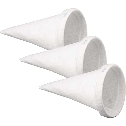 KWL Luftfilter für Pluggit Frischlufteinlass GTC NW180 | 3 Filters | Filter G4 | 3x Kegelfilter mit Metallring Ø 180x440 mm. G4 von KWL-FilterOnline