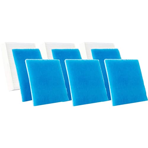 KWL Luftfilter für Vallox 90 MC/SC/SE | 1 Pollenfilterset G4+F7 | 1x Filtermatten 183x318x20 mm. G4 + 1x Filtermatten 266x315x20 mm. G4 + 1x Kompaktfilter MP Karton 215x245x48 mm. F7 | 3260200 von KWL-FilterOnline