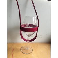 Weinglashalter Weinglashalter von KWLederdesign
