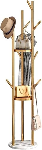 KWMAEEUID Garderobenständer Standgarderobe Haushaltsmetall Vertikales Garderobenregal Schlafzimmerecke Hochleistungs-Kleiderbügelregal Wohnzimmerkorridor Goldener Kleiderbügel KWMAEEUID Garderobenständer Standgarderobe Haushaltsmetall Vertikales Garderobenregal Schlafzimmerecke Hochleistungs-Kleiderbügelregal Wohnzimmerkorridor Goldener Kleiderbügel von KWMAEEUID