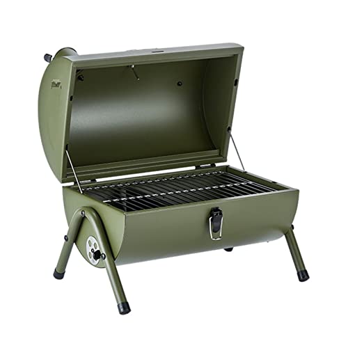 KWMAEEUID Holzkohlegrill, tragbarer Grill, zylindrischer Multifunktionsgrill, Campinggrill für Kochen im Freien, Camping und Picknick, geeignet für 3–5 Personen KWMAEEUID Holzkohlegrill, tragbarer Grill, zylindrischer Multifunktionsgrill, Campinggrill für Kochen im Freien, Camping und Picknick, geeignet für 3–5 Personen von KWMAEEUID