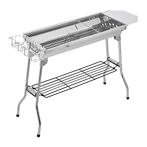 KWMAEEUID Home Grill Folding Outdoor Camping Großer Edelstahlgrill zum Grillen im Freien KWMAEEUID Home Grill Folding Outdoor Camping Großer Edelstahlgrill zum Grillen im Freien von KWMAEEUID