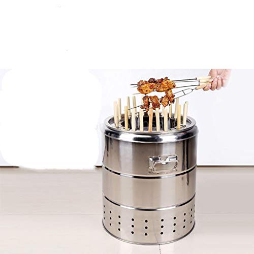 KWMAEEUID Invention Smokeless Barbecue Home Outdoor Hängeofen Holzkohlegrill Indoor Edelstahlofen KWMAEEUID Invention Smokeless Barbecue Home Outdoor Hängeofen Holzkohlegrill Indoor Edelstahlofen von KWMAEEUID