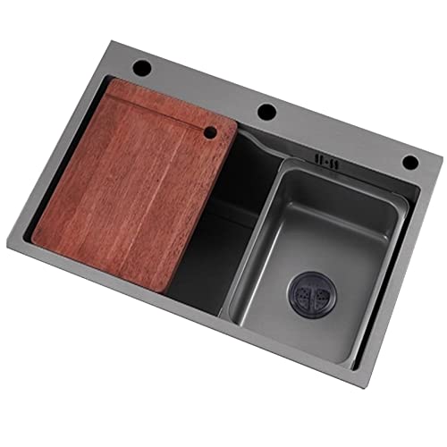 KWMAEEUID Küchenspüle Susnanometer Großer Einzeltank Manuelles Gemüsebecken und Spülbecken/60 * 45 cm KWMAEEUID Küchenspüle Susnanometer Großer Einzeltank Manuelles Gemüsebecken und Spülbecken/60 * 45 cm von KWMAEEUID