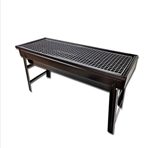 KWMAEEUID Lar Grill Outdoor-Grill, tragbarer Holzkohlegrill, zusammenklappbarer Doppel-Broilergrill KWMAEEUID Lar Grill Outdoor-Grill, tragbarer Holzkohlegrill, zusammenklappbarer Doppel-Broilergrill von KWMAEEUID