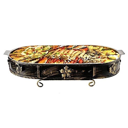 KWMAEEUID Maschine Barbecue Barbecue Carbon Holzkohle Kebab Fisch Meeresfrüchte Outdoor Kommerzielle Fisch Meeresfrüchte Grillplatte (Größe: L) von KWMAEEUID