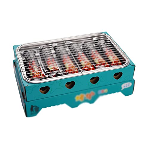 KWMAEEUID Outdoor-Grill für 1–2 Personen, tragbarer Outdoor-Picknick-Grill, Festival, Camping KWMAEEUID Outdoor-Grill für 1–2 Personen, tragbarer Outdoor-Picknick-Grill, Festival, Camping von KWMAEEUID