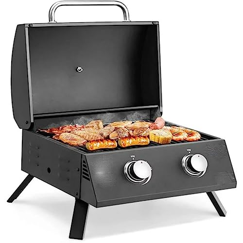 KWMAEEUID Patio Camping Reisegrill BTU Tragbarer Propangasgrill Grills Familien-Außengrill von KWMAEEUID