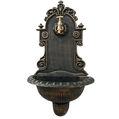 KWMAEEUID Restaurant Waschbecken Eisen Waschbecken Retro Handwerk Innenhof Waschbecken Waschbecken Homenishings Dekorative Wanddekoration/Gold/33,5 * 17,5 * 58,2 cm KWMAEEUID Restaurant Waschbecken Eisen Waschbecken Retro Handwerk Innenhof Waschbecken Waschbecken Homenishings Dekorative Wanddekoration/Gold/33,5 * 17,5 * 58,2 cm von KWMAEEUID