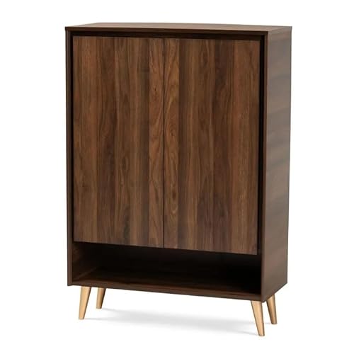 KWMAEEUID Schrank, Schuhschrank, Eingangsbereich, Dekoration, Schuhschrank, modern, Walnussholz, 2 Türen, Eingangsschuhschrank, Eingangsschuhschrank KWMAEEUID Schrank, Schuhschrank, Eingangsbereich, Dekoration, Schuhschrank, modern, Walnussholz, 2 Türen, Eingangsschuhschrank, Eingangsschuhschrank von KWMAEEUID
