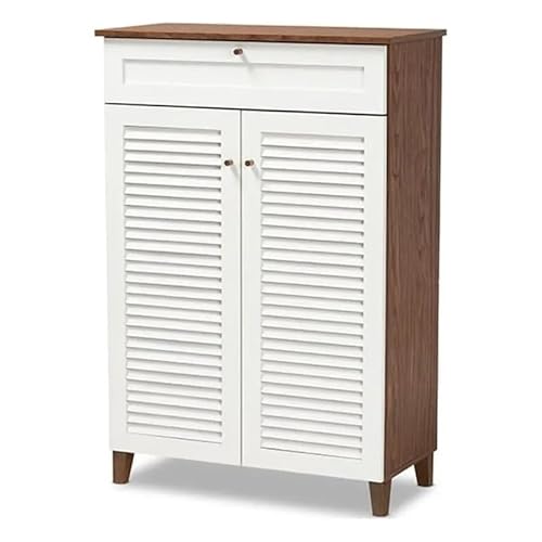 KWMAEEUID Schrank Eingangsschuhschrank, Home Wohnzimmer Dekoration Schuhschrank, Moderner 5-lagiger Schuhschrank aus Holz mit Schubladen Eingangsschuhschrank KWMAEEUID Schrank Eingangsschuhschrank, Home Wohnzimmer Dekoration Schuhschrank, Moderner 5-lagiger Schuhschrank aus Holz mit Schubladen Eingangsschuhschrank von KWMAEEUID