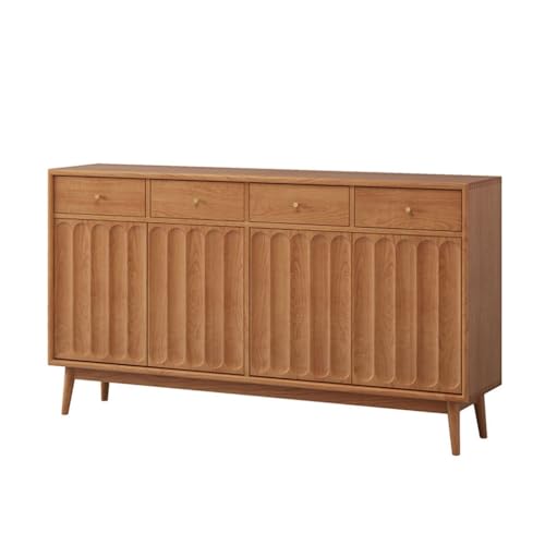 KWMAEEUID Schrank Massivholz Eingangsschuhschrank Wohnzimmer Mehrschichtiger Aufbewahrungsschuhschrank Zuhause Großer Aufbewahrungsschrank Eingangsschuhschrank (Farbe: 160 cm) von KWMAEEUID