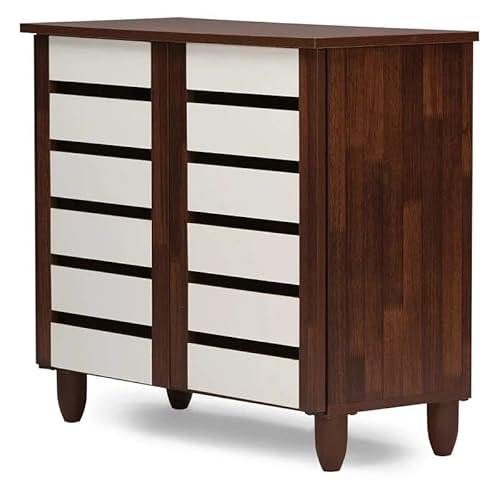 KWMAEEUID Schrank Moderner Schuhschrank 2-türiger Schuhschrank Großes Fassungsvermögen Design Schlichtes Erscheinungsbild Schuhschrank aus Holz Schuhschrank für den Eingangsbereich KWMAEEUID Schrank Moderner Schuhschrank 2-türiger Schuhschrank Großes Fassungsvermögen Design Schlichtes Erscheinungsbild Schuhschrank aus Holz Schuhschrank für den Eingangsbereich von KWMAEEUID