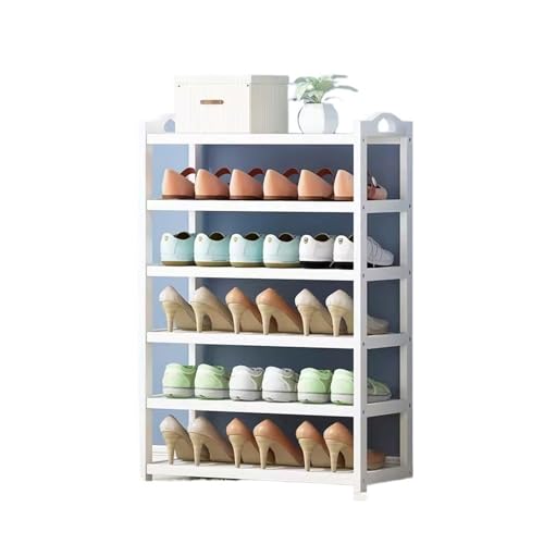 KWMAEEUID Schrank Schlafsaal Tür Schuhregal Haushalt Weiß Schuhschrank Einfache Lagerung Beliebte Lagerregal Eingang Schuhschrank (Größe: L) von KWMAEEUID