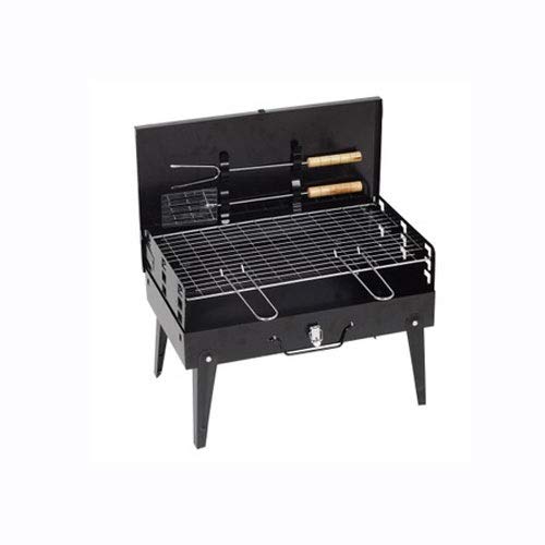 KWMAEEUID Tragbarer, zusammenklappbarer Barbecue-Grill, Outdoor-Box-Grill, Barbecue-Grill für Outdoor-Rauchgrill KWMAEEUID Tragbarer, zusammenklappbarer Barbecue-Grill, Outdoor-Box-Grill, Barbecue-Grill für Outdoor-Rauchgrill von KWMAEEUID