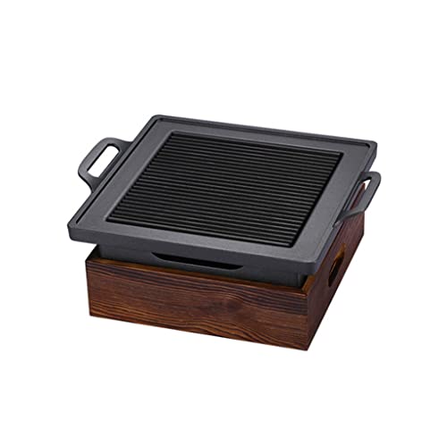 KWMAEEUID Tragbarer Grill, Grill, Holzkohleofen, Haushalt, Antihaft-Kochwerkzeuge (Größe: klein) von KWMAEEUID