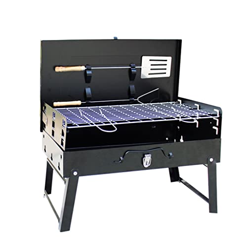 KWMAEEUID Tragbarer Holzkohlegrill für den Außenbereich, Klappbox-Grill, Haushalts-Kleingrill KWMAEEUID Tragbarer Holzkohlegrill für den Außenbereich, Klappbox-Grill, Haushalts-Kleingrill von KWMAEEUID