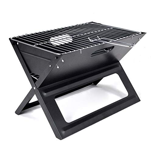 KWMAEEUID Tragbarer X-Form-Grill im Freien, einfacher Notebook-Faltbarer Holzkohlegrill für Camping KWMAEEUID Tragbarer X-Form-Grill im Freien, einfacher Notebook-Faltbarer Holzkohlegrill für Camping von KWMAEEUID