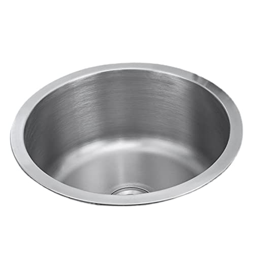 KWMAEEUID Verdicktes Waschbecken Waschbecken Küchenspüle Einzelnes rundes Waschbecken Becken Waschbecken Set 36 * 36 cm / 40 * 40 cm Optionales Geschirrbecken Pool Balkon Bar Runde Waschbe KWMAEEUID Verdicktes Waschbecken Waschbecken Küchenspüle Einzelnes rundes Waschbecken Becken Waschbecken Set 36 * 36 cm / 40 * 40 cm Optionales Geschirrbecken Pool Balkon Bar Runde Waschbe von KWMAEEUID