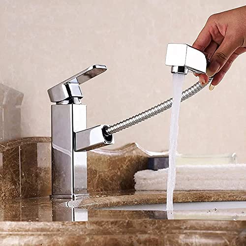 KWMAEEUID Wasserhähne, Faucetsath Waschtischarmaturen Golden Sink Le Handle Warm- und Kaltwassermischer für Waschbecken/Chrom KWMAEEUID Wasserhähne, Faucetsath Waschtischarmaturen Golden Sink Le Handle Warm- und Kaltwassermischer für Waschbecken/Chrom von KWMAEEUID