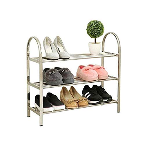 KWMAEEUID n/a 3-stufiges Schuhregal mit Griff, Turm-Aufbewahrungsschrank, verstellbares Schuhregal, Turm aus Metall, hoch für Schrank mit Ersatzteilen KWMAEEUID n/a 3-stufiges Schuhregal mit Griff, Turm-Aufbewahrungsschrank, verstellbares Schuhregal, Turm aus Metall, hoch für Schrank mit Ersatzteilen von KWMAEEUID