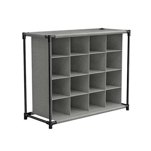 KWMAEEUID n/a Einfaches Schuhregal, Regal, mehrstufiger Schlafsaal, Schuhschrank, Türspind, Grau, 88 x 37 x 65 cm KWMAEEUID n/a Einfaches Schuhregal, Regal, mehrstufiger Schlafsaal, Schuhschrank, Türspind, Grau, 88 x 37 x 65 cm von KWMAEEUID