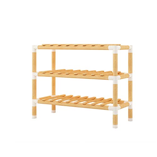 KWMAEEUID n/a Einfaches Schuhregal aus massivem Holz, Schuhschrank, multifunktionales Lagerregal, mehrschichtiges Schuhregal KWMAEEUID n/a Einfaches Schuhregal aus massivem Holz, Schuhschrank, multifunktionales Lagerregal, mehrschichtiges Schuhregal von KWMAEEUID