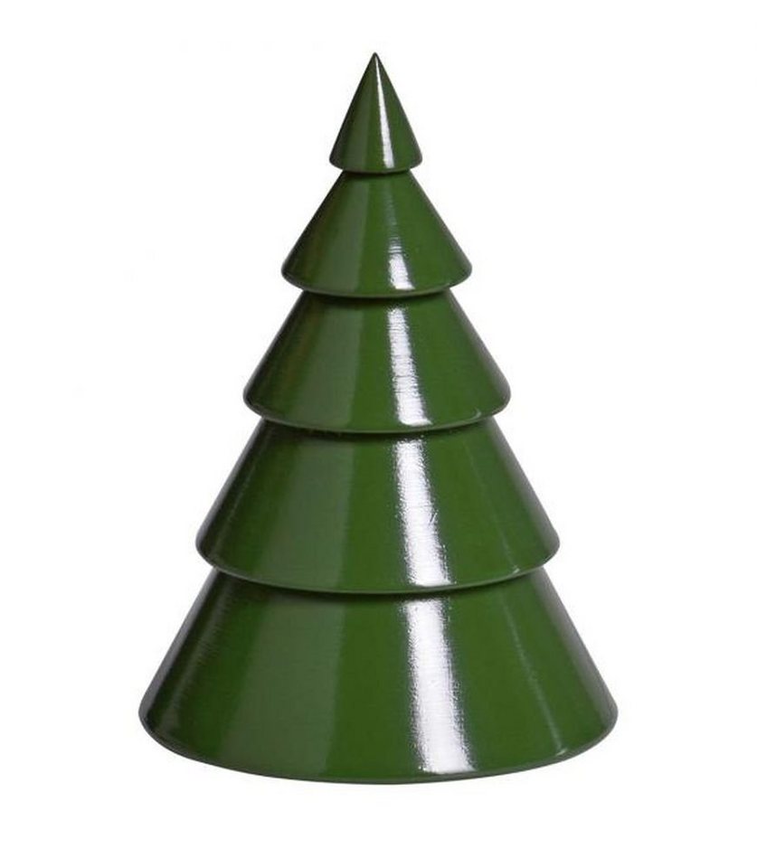 KWO Kunstgewerbe-Werkstätten Olbernhau GmbH Adventsleuchter Tischdekoration Holzbaum für Lichterkranz grün BxTxH= 6x6x8cm NEU von KWO Kunstgewerbe-Werkstätten Olbernhau GmbH