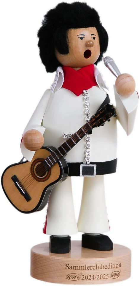 KWO Kunstgewerbe-Werkstätten Olbernhau GmbH Dekofigur KWO - Rock n Roller (2024/2025), Holzkunst, Höhe 22cm, limitiert von KWO Kunstgewerbe-Werkstätten Olbernhau GmbH