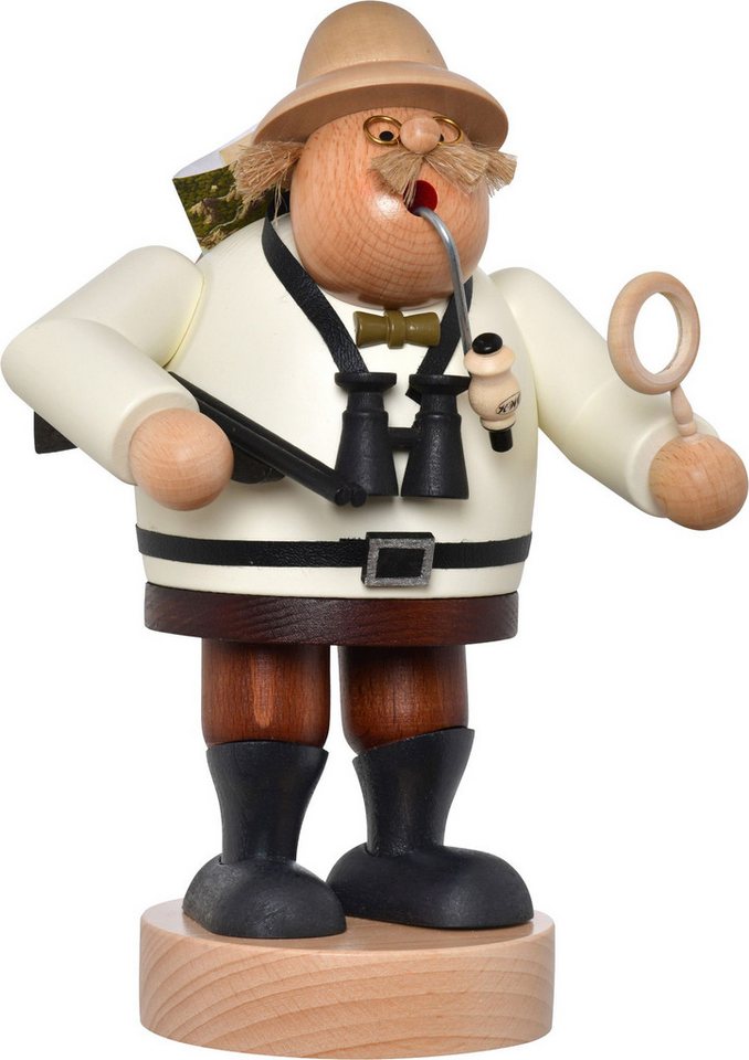 KWO Kunstgewerbe-Werkstätten Olbernhau GmbH Räuchermännchen Räuchermann Entdecker BxHxT 14x13x21cm NEU von KWO Kunstgewerbe-Werkstätten Olbernhau GmbH