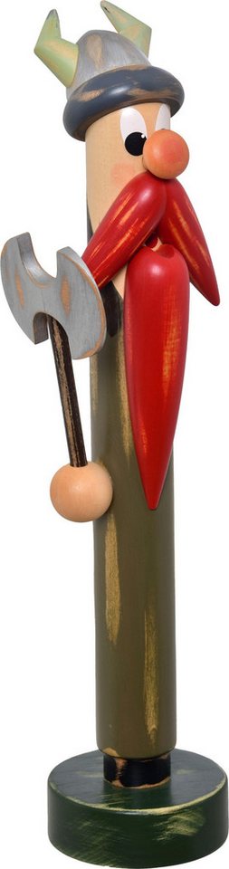 KWO Kunstgewerbe-Werkstätten Olbernhau GmbH Räuchermännchen Räuchermann Wikinger BxHxT 10x41x10cm NEU von KWO Kunstgewerbe-Werkstätten Olbernhau GmbH